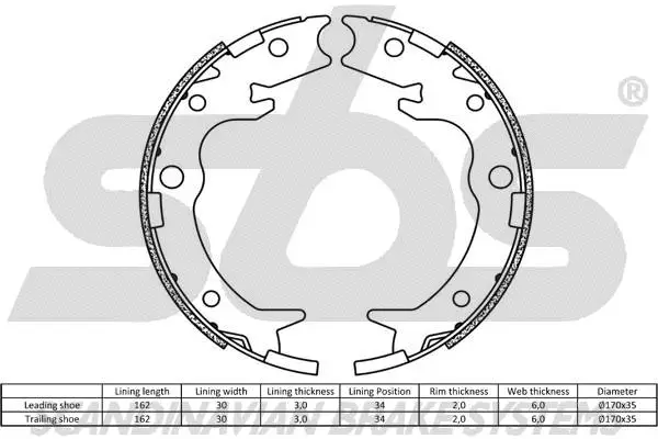 Brake Shoe Set
