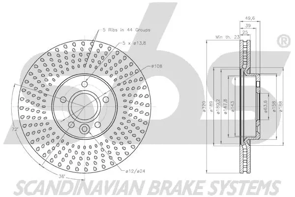 Brake Disc (18153125105)