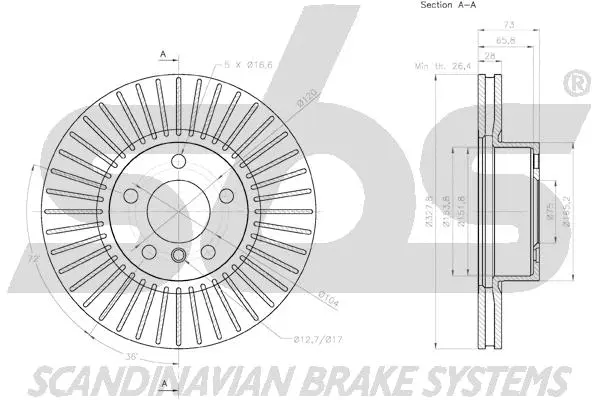 Brake Disc (18153115104)
