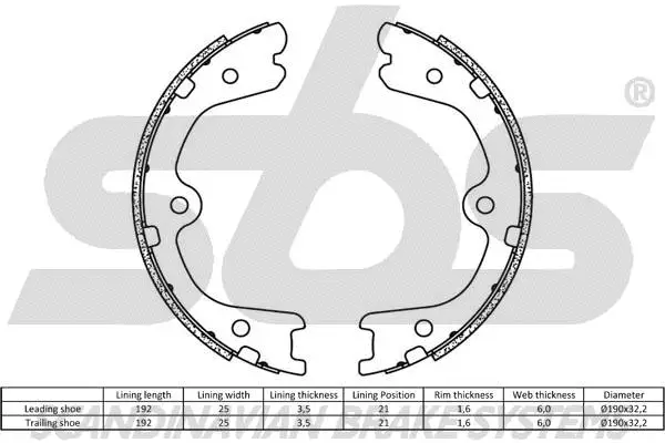 Brake Shoe Set