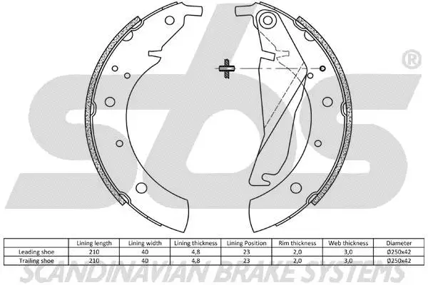 Brake Shoe Set