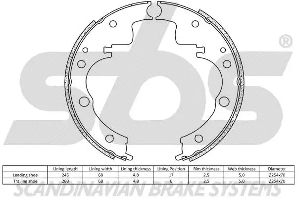 Brake Shoe Set