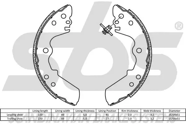 Brake Shoe Set