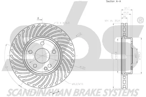 Brake Disc (18153133125)