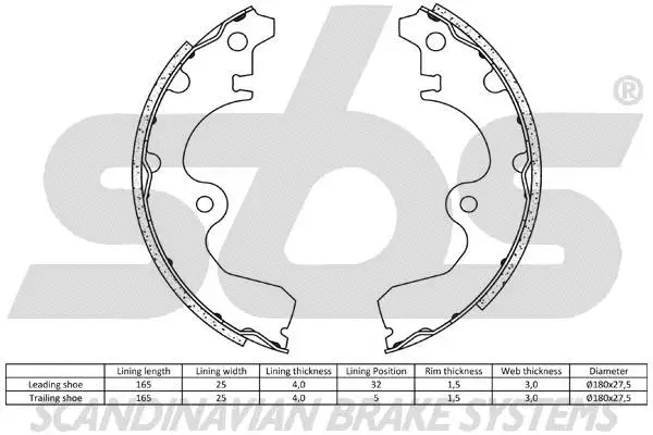 Brake Shoe Set