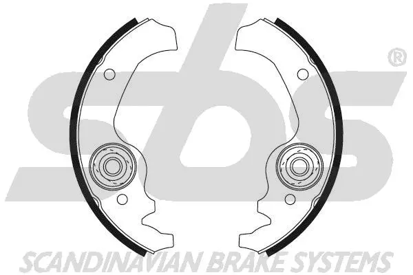 Brake Shoe Set (18502723106)