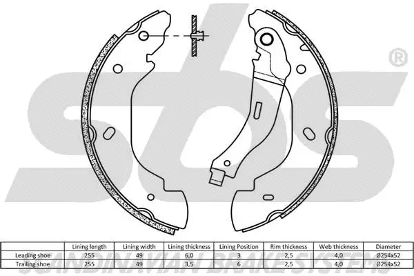 Brake Shoe Set