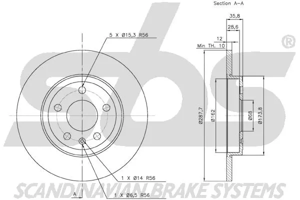 Brake Disc (18153147111)