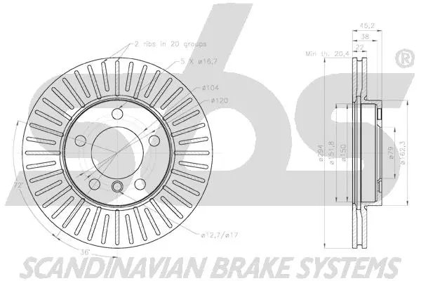 Brake Disc (18153115113)