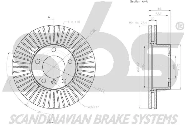 Brake Disc (18153133121)