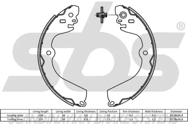 Brake Shoe Set