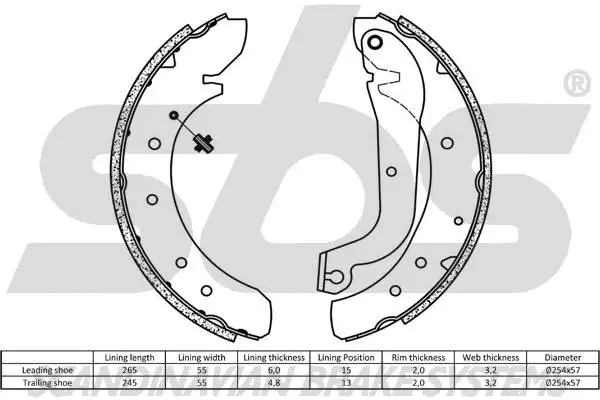 Brake Shoe Set