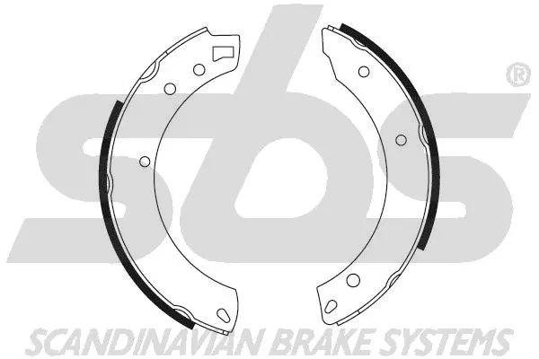 Brake Shoe Set (18492725034)