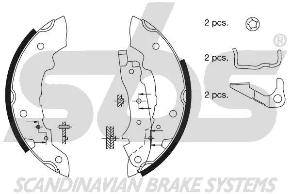 Brake Shoe Set (18492799312)