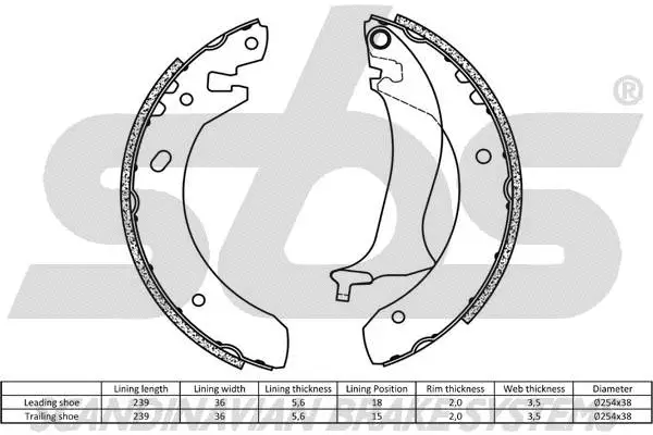 Brake Shoe Set