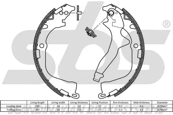 Brake Shoe Set