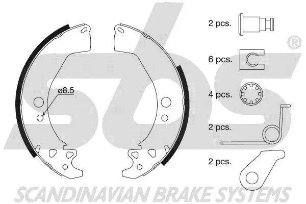 Brake Shoe Set (18492737649)