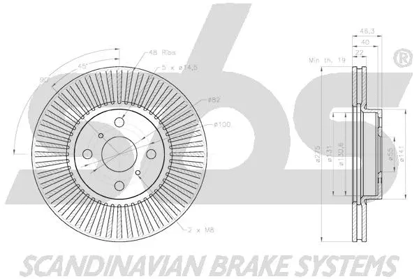 Brake Disc (18153145108)