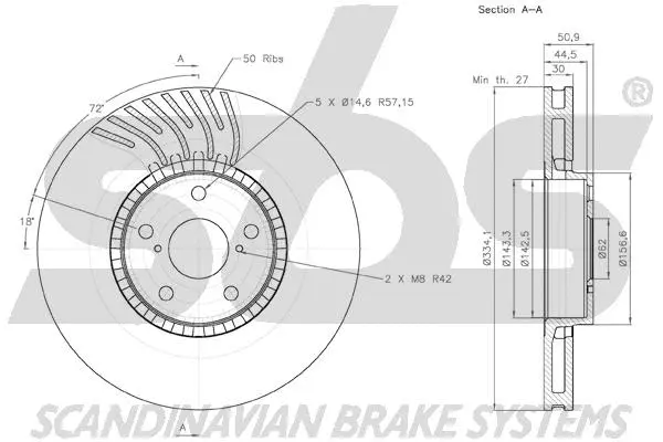 Brake Disc (18153145104)