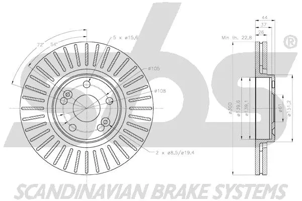 Brake Disc (18153139100)