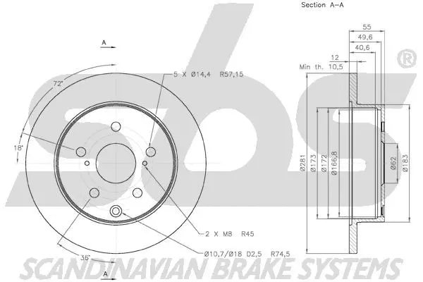 Brake Disc (18153145114)