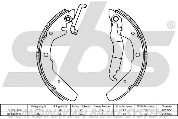 Brake Shoe Set