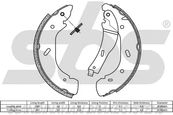 Brake Shoe Set