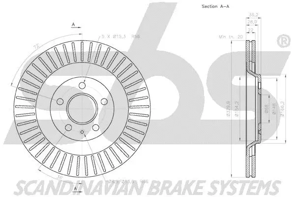 Brake Disc (18153147130)