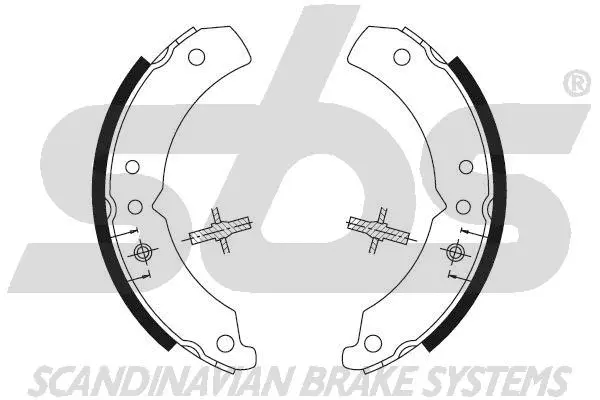 Brake Shoe Set (18492725031)