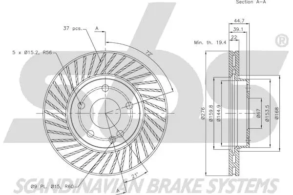 Brake Disc (1815313372)