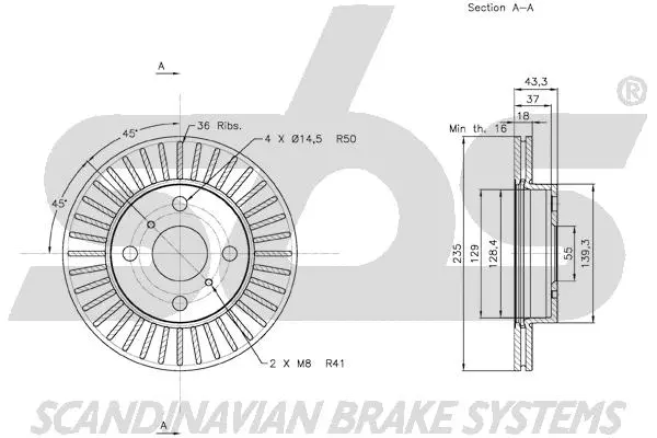 Brake Disc (18153145100)