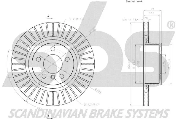 Brake Disc (18153115105)