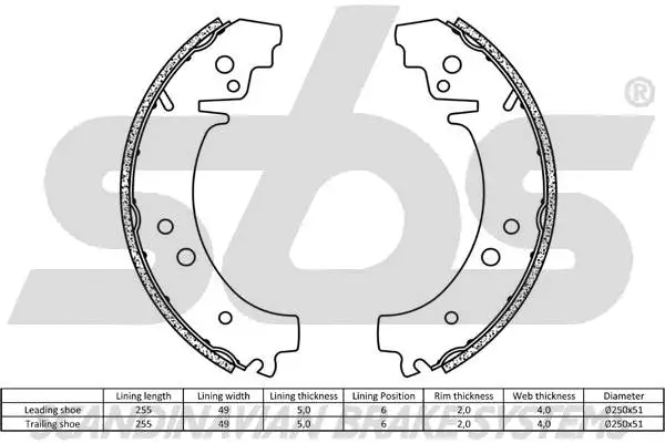 Brake Shoe Set