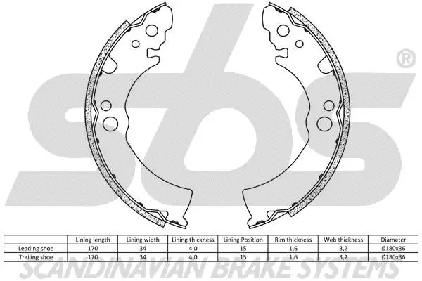 Brake Shoe Set