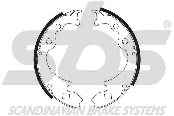 Brake Shoe Set (18492799460)