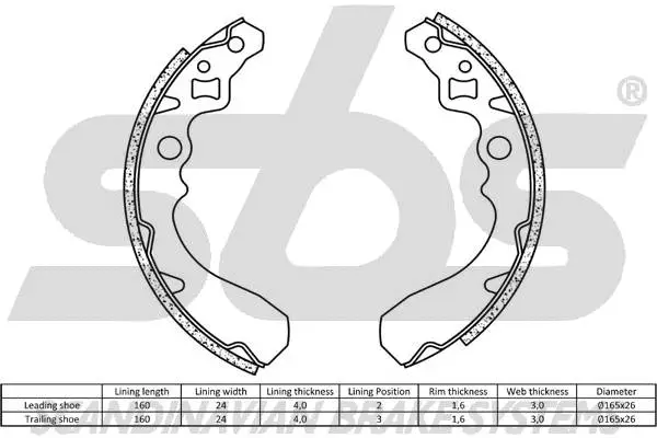 Brake Shoe Set