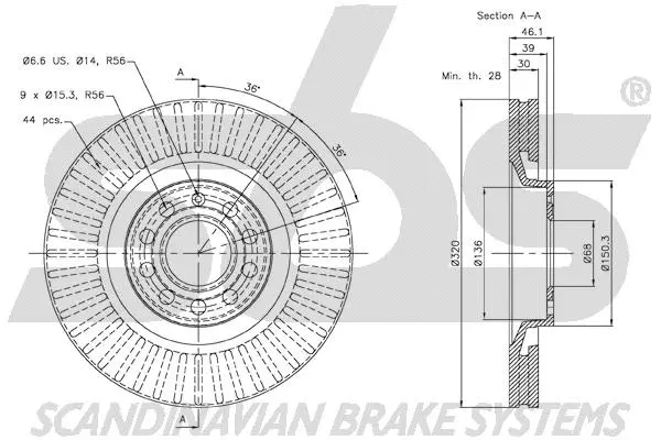 Brake Disc (18153147107)