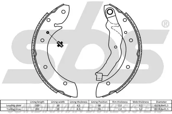 Brake Shoe Set