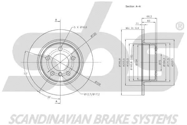 Brake Disc (18153115102)