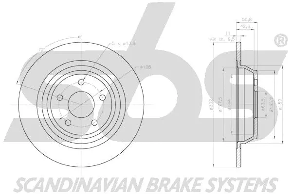 Brake Disc (18153125101)