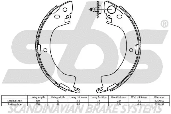 Brake Shoe Set