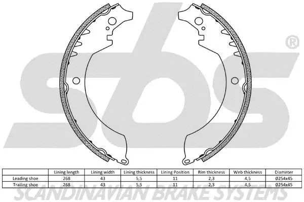 Brake Shoe Set