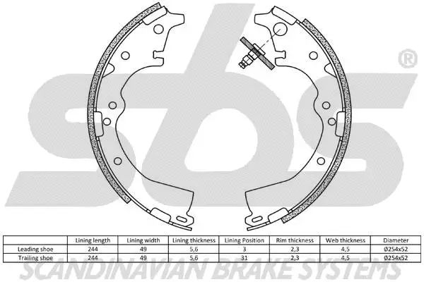 Brake Shoe Set