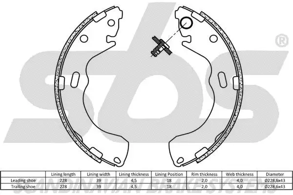 Brake Shoe Set