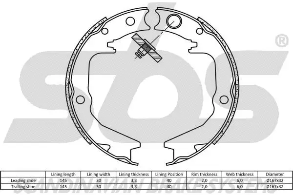Brake Shoe Set