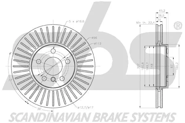 Brake Disc (18153115118)