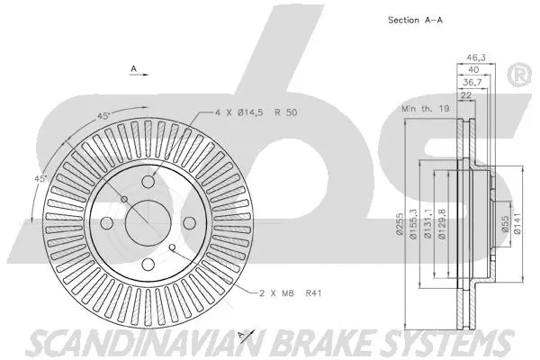Brake Disc (18153145107)