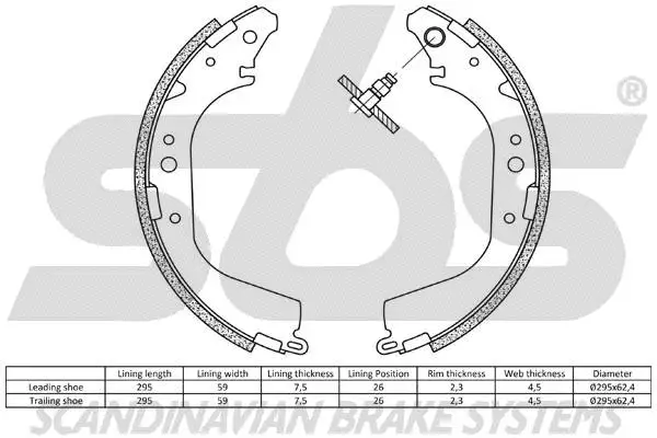 Brake Shoe Set