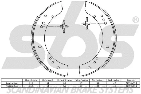 Brake Shoe Set