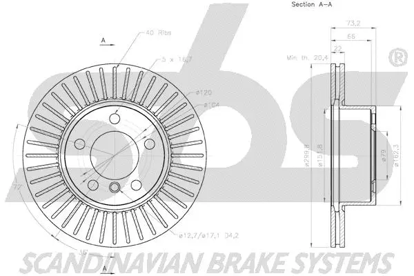Brake Disc (18153115101)